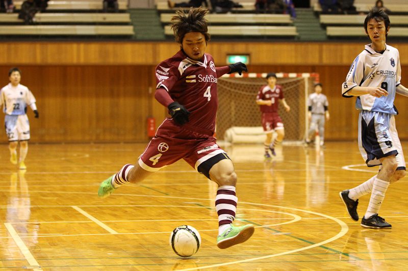 2012年1月 全日本選手権 関東大会 背番号4のシュート