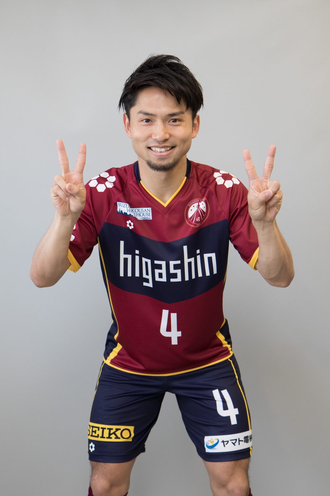 2017年 ピースサインの諸江